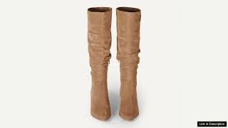 Amazon Essentials Women's Tall Block Heel Boots