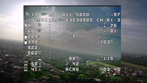 Uncut Video: Reptile S800 Fixed Wing - Morning Cruise at Cibubur Aeromodelling Club