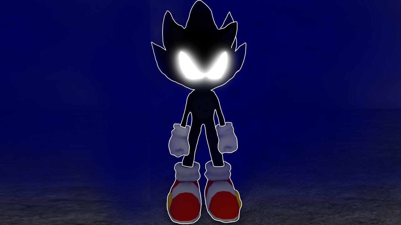 SONIC SE TRANSFORMA EM SONIC DARK no ROBLOX !! (Dark Sonic Transformation)  