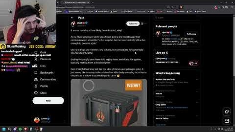 FORMER VALVE EMPLOYEE ON REMOVING RARE CASES
