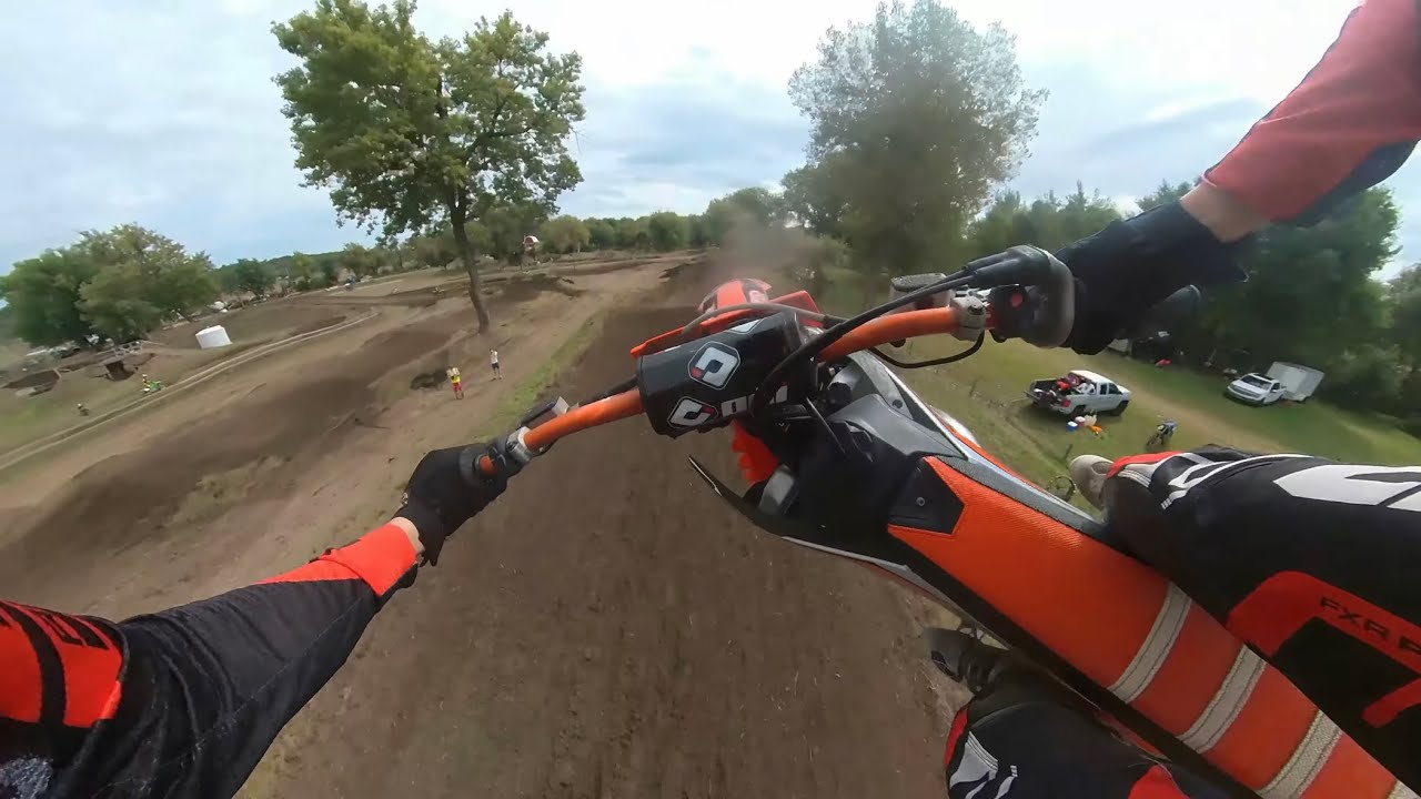 WIDE OPEN On a 2024 Ktm 125sx