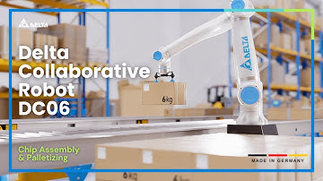 Delta D-Bot Collaborative Robot | 6kg Payload | Chip Assembly & Palletizing | Made in Europe​