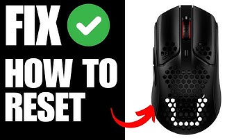 How To Reset HyperX Mouse
