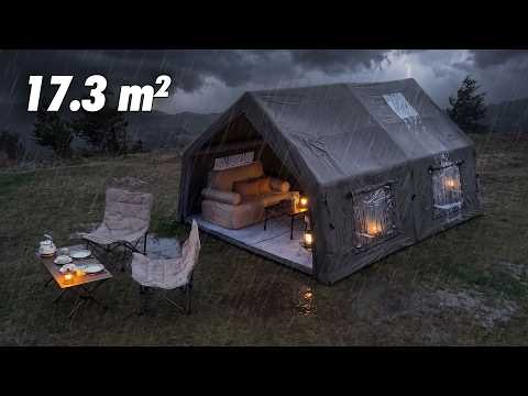 Orion Şişme Kamp Çadırı 17.28 m2 Haki
