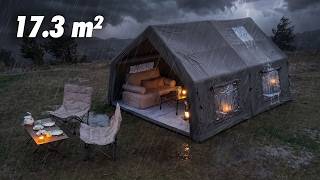 Orion Şişme Kamp Çadırı 17.28 M2 Haki