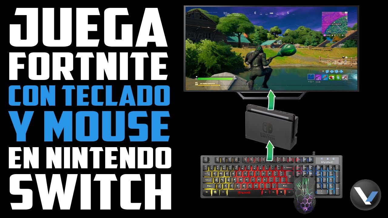 🟢🖱️Tips: Como jugar Fortnite con teclado y mouse en Nintendo Switch ...