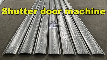 Slat door rolling fomring machine | window shutter making machine | door shutter machine