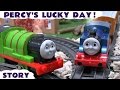 Thomas & Friends Real Steam Percy Story Steam Along Thomas Y Sus Amigos Trackmaster