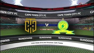 Absa Premiership 20172018  Cape Town City Vs Mamelodi Sundowns