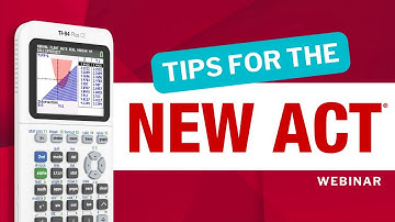 Tips for Success on the New ACT® Math Test