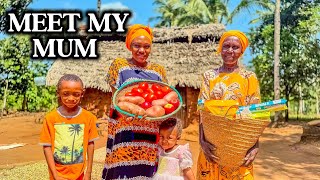 Emotional😭Meet My Mum/ Shopping🎁❤️   Dream Home Progress in Africa🏡| Family & African Village Life 🌿
