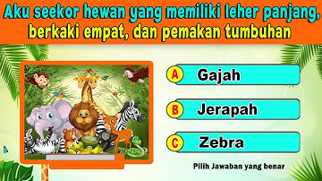 KUIS TEBAK NAMA HEWAN - Quiz Animal || Cerdas Cermat Indonesia | CC24