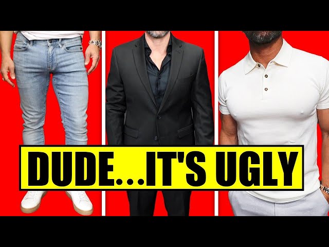 12 UGLY Style Mistakes Attractive Guys NEVER Make! class=