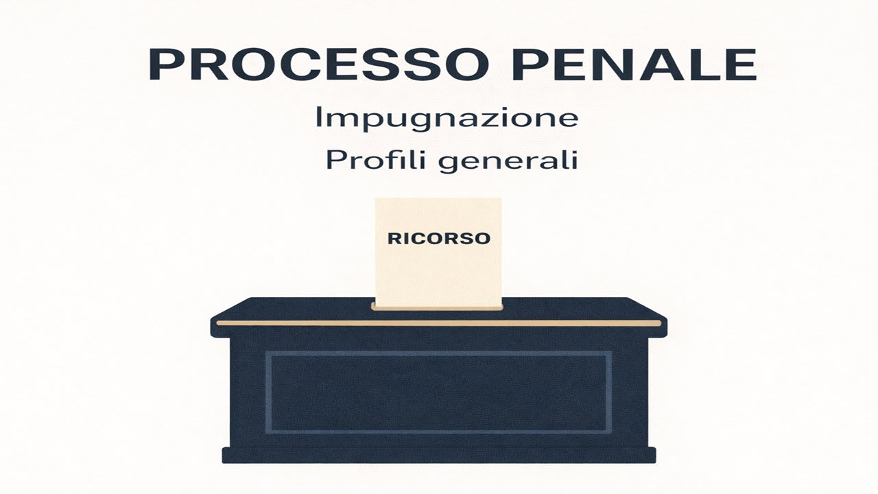 Processo penale - Impugnazioni: introduzione - profili generali | Riassunti procedura penale
