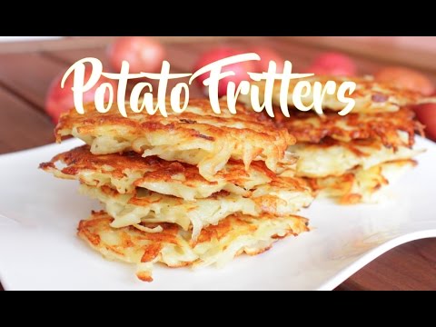 Potato Fritters Recipe I طريقة عمل أقراص بطاطس سريعة و شهية I Galettes de pommes de terre