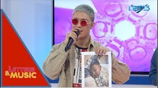 Kris Lawrence promotes his latest single 'Anong Gusto Mo' (NET25 Letters and Music)