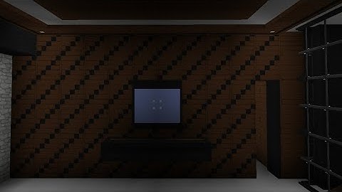 MODERN HOUSE1. INTERIOR TUTORIAL. MINI BLOCK CRAFT 3D