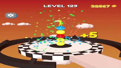 Stack Rider (Level 129-130) - gameplay (ios android) walkthrough all levels