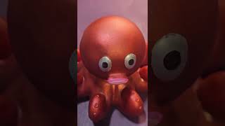 Rubber (actually resin) Octopus short #resinart #octopus