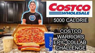 5000 CALORIE COSTCO EPIC WARRIOR COLLAB | Man Vs Food Las Vegas |