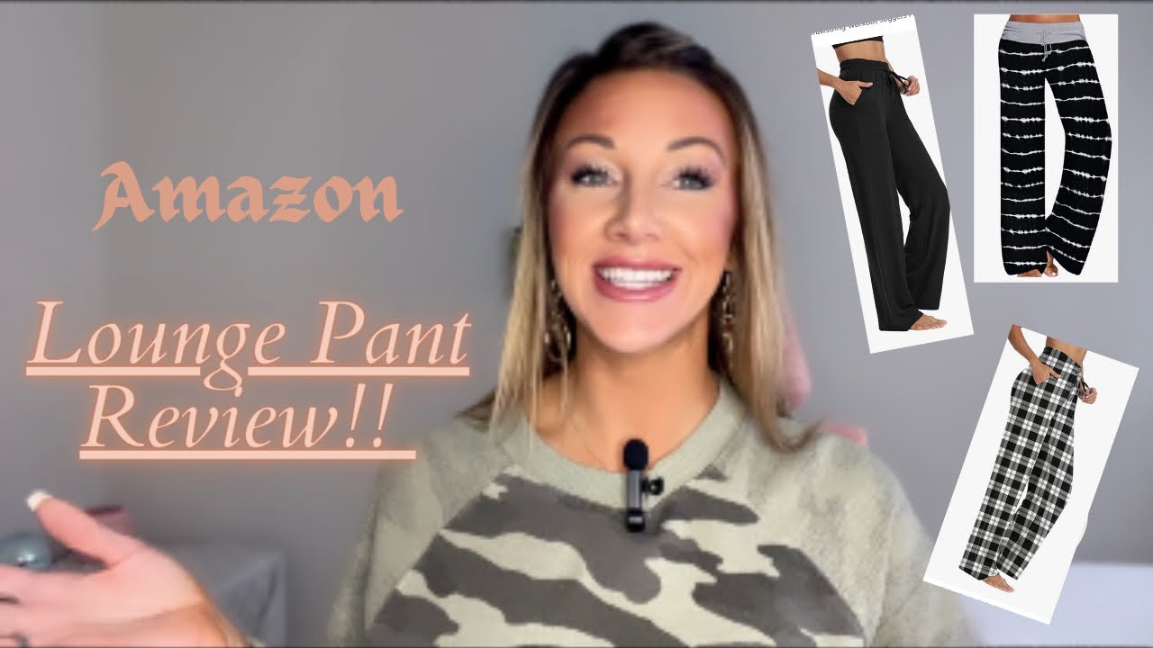 Amazon Lounge Pant Review!! Sarin Mathew and Elsofer.