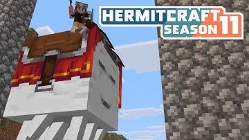 Building a Bridge And Gettting Over It | Hermitcraft 11 Stream