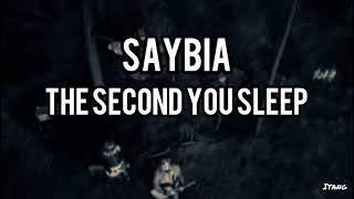 Saybia The Second You Sleep Lirik dan Terjemahan