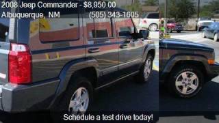 2008 Jeep Commander Sport 4x4 4dr SUV for sale in Albuquerqu