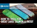 How to Troll for Great Lakes Salmon and Trout | Luhr Jensen Fishing Tips