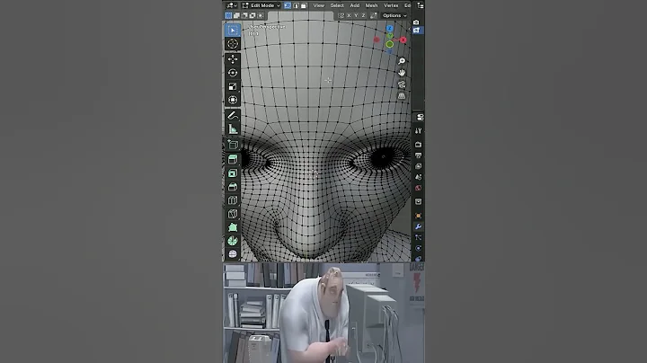Noob vs Pro Artist: Retopology in blender