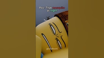 That annoying mosquito at night  #eridinchi #roblox #robloxanimation
