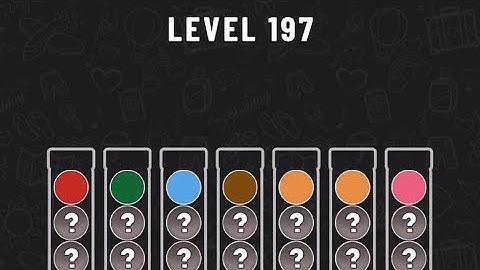 Ball Sort Puzzle Level 197 #ballsortpuzzle #ballsortpuzzlegameplay #puzzlegame #mobilegames