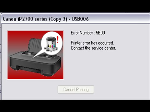 Cara reset printer canon ip 2770 Service To Point. 