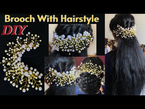 Hair Brooch's | Hair brooch, Elegant accessories, Hair styles