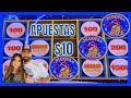 🚀TRIPLICAMOS GANACIAS? MUY CERCA CON APUESTAS DE $10 MOON RACE SLOT MACHINE EN CAESARS CASINO