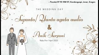 Live Wedding Yanto &amp; Anik // Agaata Audio // Ags HD Pro // Pondok 1 April 2026