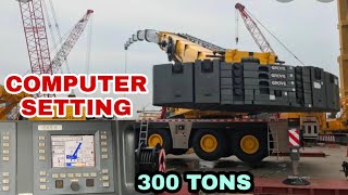 Computer Settings of EKS-5 GROVE GMK-6300L |300 Tons