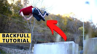 Famous How to Back Full like a Gymnast... kinda | Backflip 360 In-depth Tutorial (Freerunning) Profile