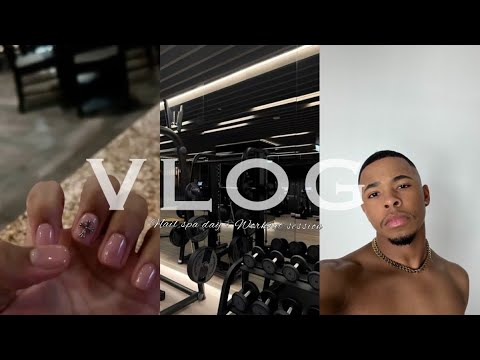 Vlog| gym, tan, laundry + $500 mani-pedi spa day + family bonding time