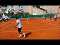 Rafael Nadal & David Ferrer Training - COURT LEVEL VIEW