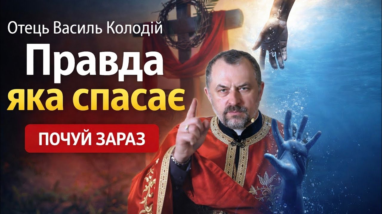 Правда, яку сьогодні бояться говорити… але вона спасає | Отець Василь Колодій