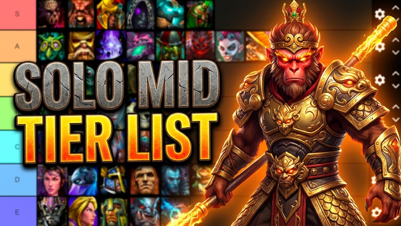Hon Ranking Picture HoN Hero Tier List - Solo Mid & 1vs1 - YouTube