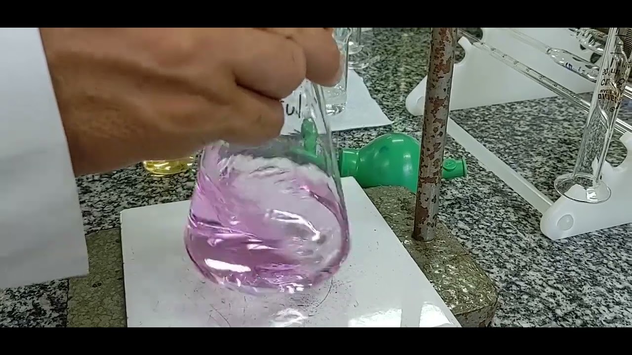 Determinação da acidez total de vinho