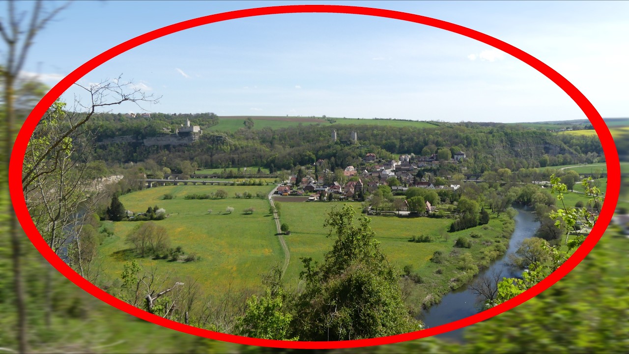 Steil ist der Weg ins Himmelreich - Wandern an der Saale bei Bad Kösen