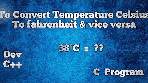Write A C Program To Convert Celsius To Fahrenheit And Vice Versa #coding #programmer #youtubevideo