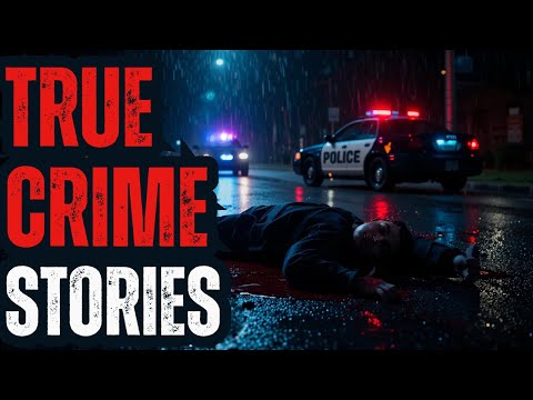 5 Disturbing True Crime Stories For Sleep With Rain Sound | Black Screen | Vol. 157