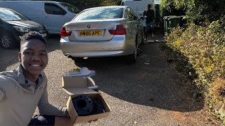 First mod on my bmw E90 ( Installing spacers )😍