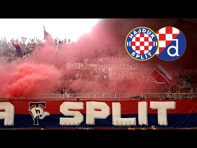 Hajduk Split v Dinamo Zagreb: Flares, fires, faith & football at Croatia's  'Eternal derby' - BBC Sport