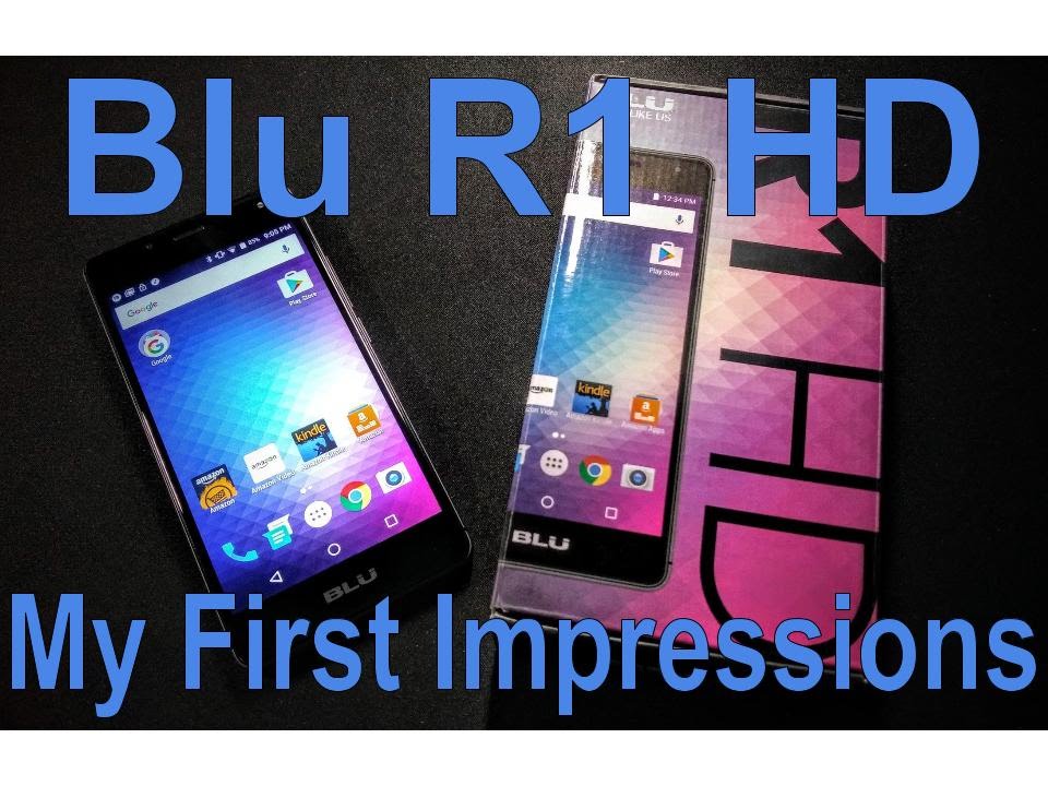 Blu R1 HD - First Impressions Review - I can't believe this is $60!