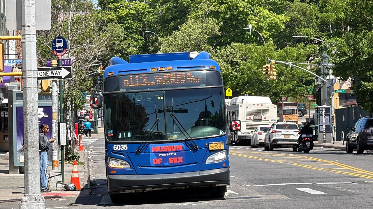 Full Ride 2017 XD60 #6035 on Q113-LTD to Far Rockaway-Seagirt Blvd